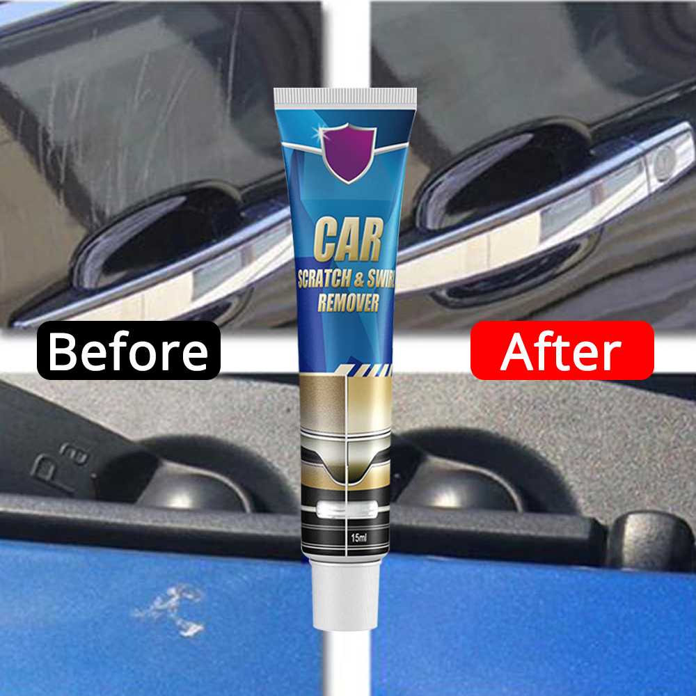 Wax Paint Car Scratch Swirl Remover Repair Auto Care Polish 15ml