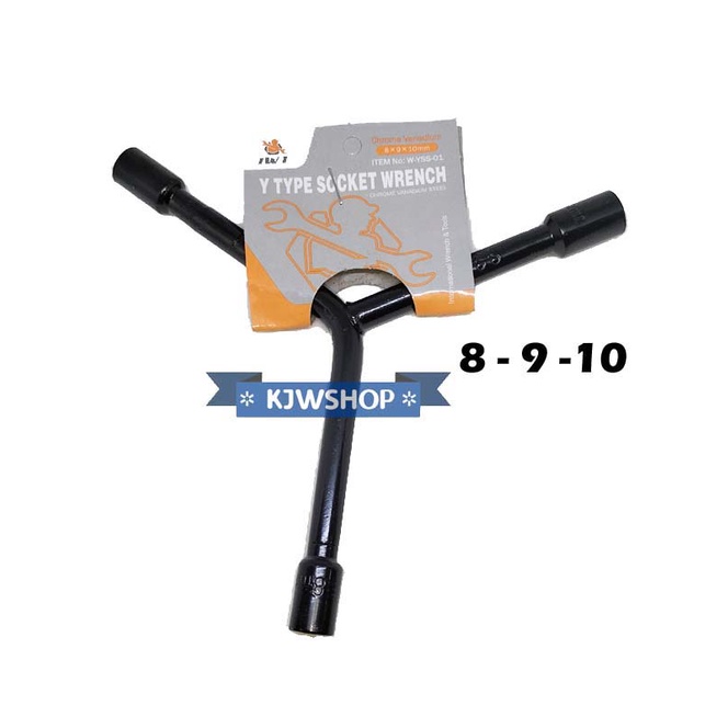 Kunci Sok Y Pendek 8-9-10 merk IWT Kunci Sok Y 8 9 10 Kunci Sock Y 8 9 10 IWT Kunci Sok IWT 8 9 10 K