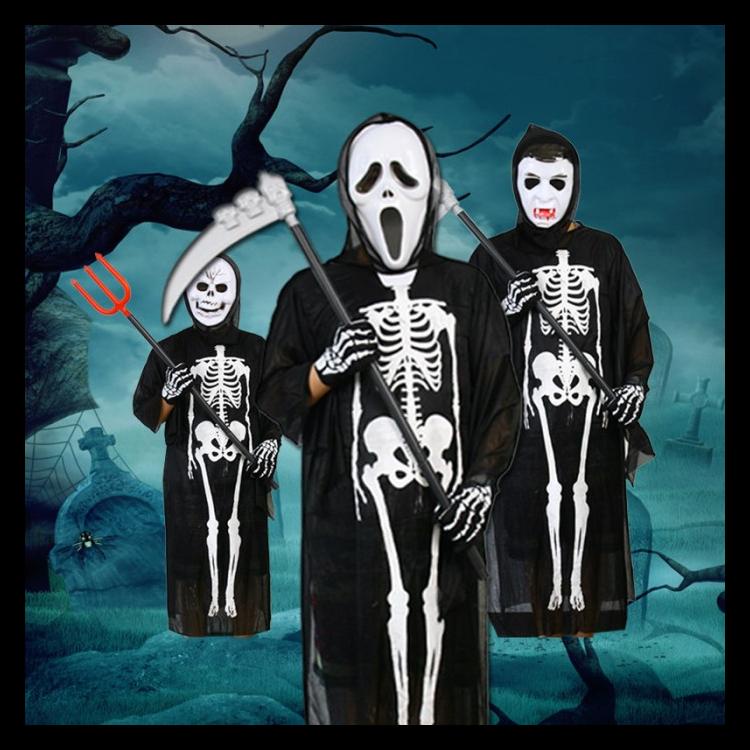 

TONGKAT IBLIS KAPAK TOMBAK SABIT TRISULA MERAH KOSTUM COSPLAY HALOWEEN BARU