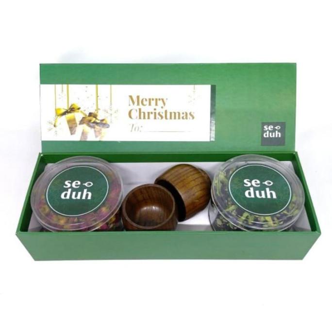 

CHRISTMAS HAMPER GIFT BOX / HAMPERS NATAL SET B - SEDUH TISANE TERBARU ER6956EE