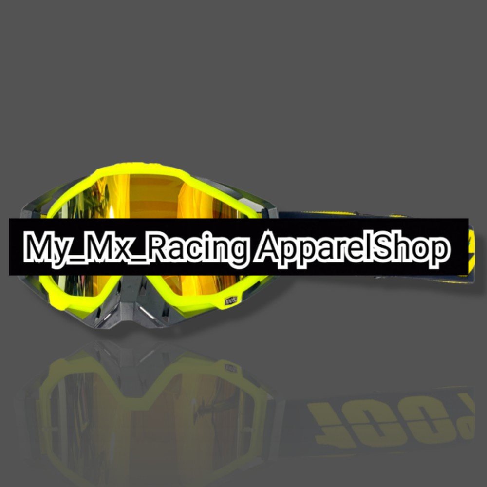 GOGGLE IMPORT Google 100 Percent - Kacamata Motor - Google Motocross - Google MX Trail - Google Rainbow - 018