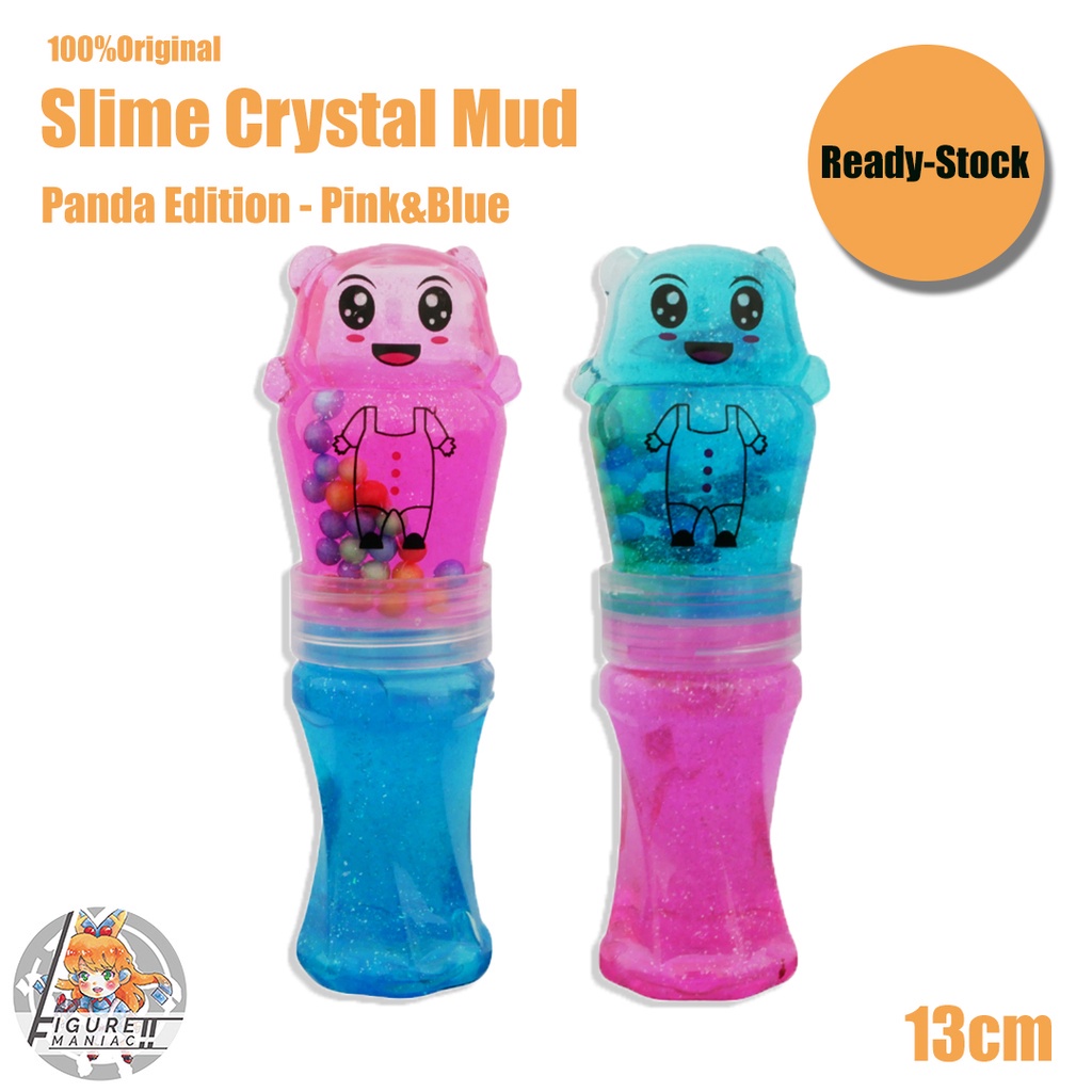 Mainan Anak - Slime Panda Edition Import Premium Slime Lucu Cute Slime Aman Crystal Mud Galaxy Mud