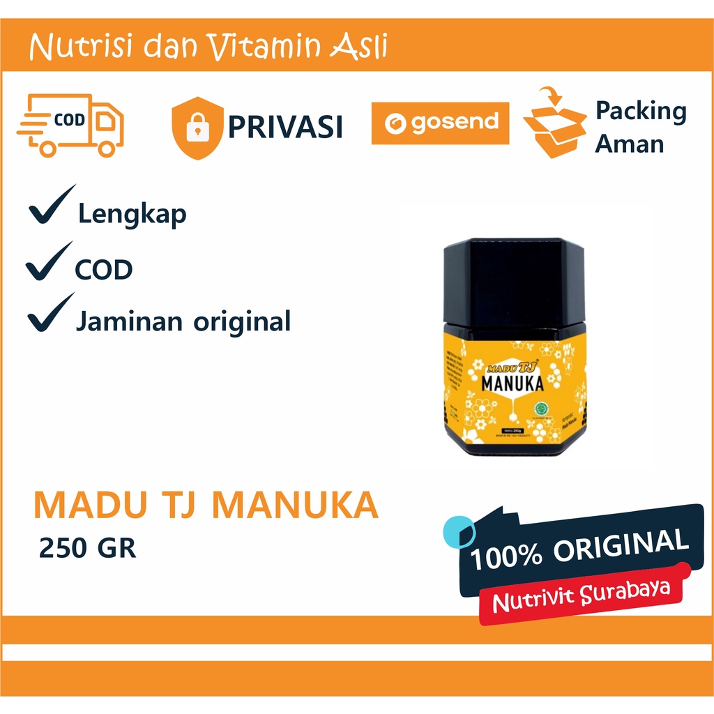 Madu TJ Manuka @250gr