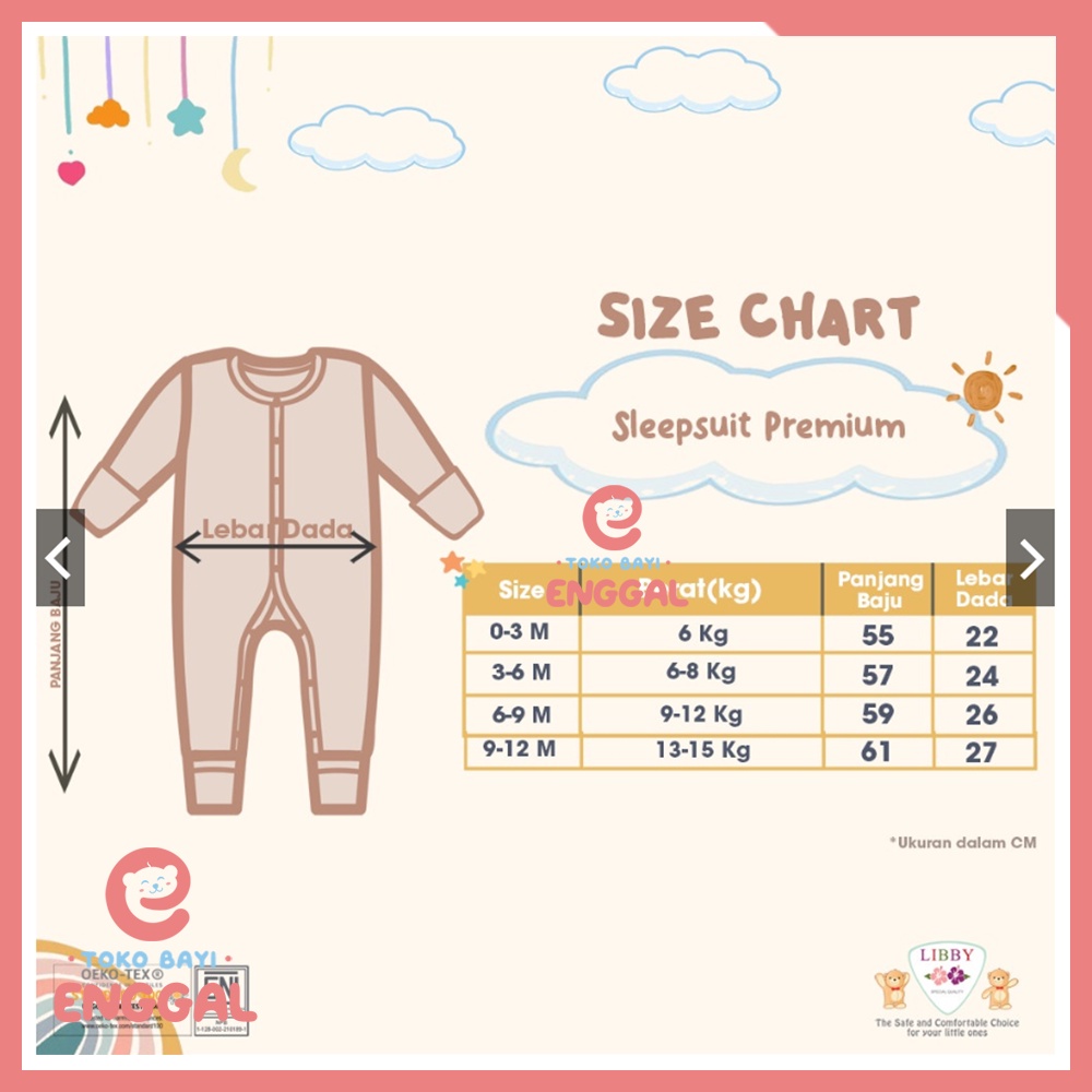 Libby SleepSuit Premium Boy