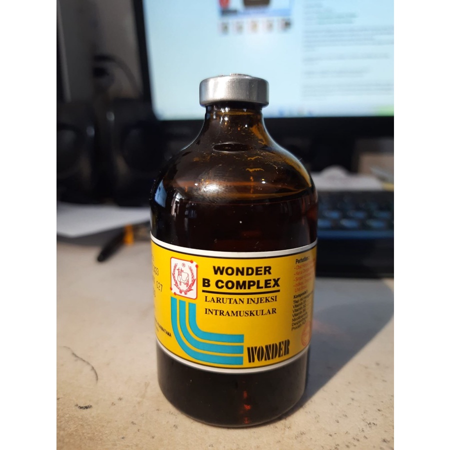 B COMPLEX SUPER WONDER 100 ml - Vitamin B Kompleks Hewan