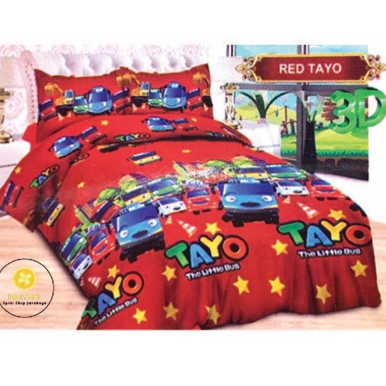 ゠ Sprei BONITA Motif Anak Terbaru 3D Disperse (BISA COD) ukuran 180x200, 160x200 び