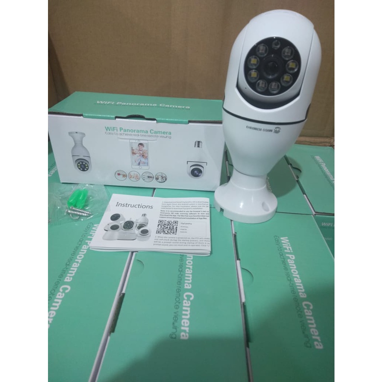 CCTV e27 WIFI SMART KAMERA KEAMANAN E27 MKC