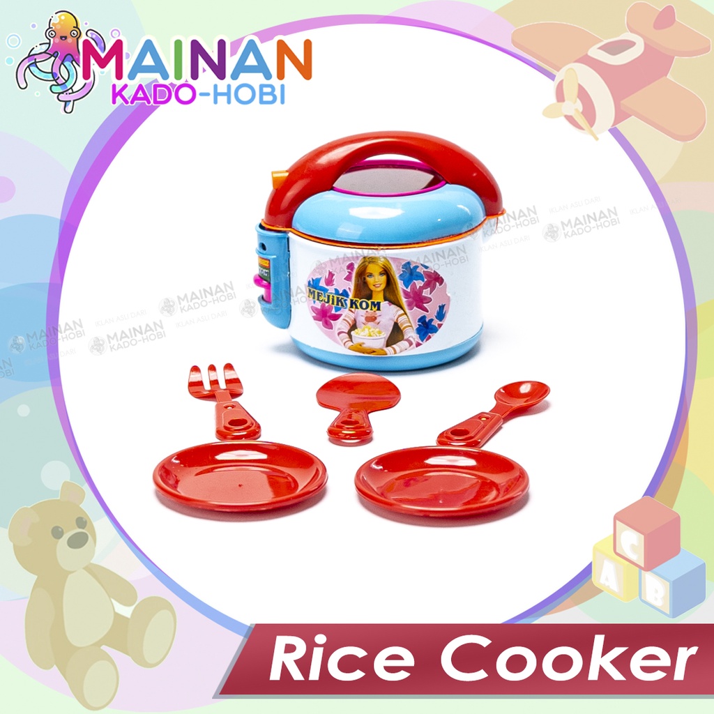 MAINAN ANAK EDUKASI KITCHEN SET RICE COOKER MASAKAN