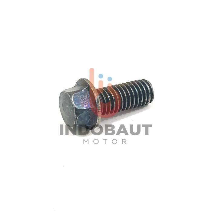 Flange Bolt Baut Blok Mesin 6x15 Kunci 8 Hijau