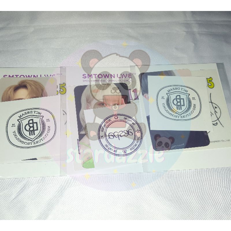 [READY STOCK] AR TATTOO SMCU SET WINTER AESPA JISUNG NCT DREAM (SEALED)