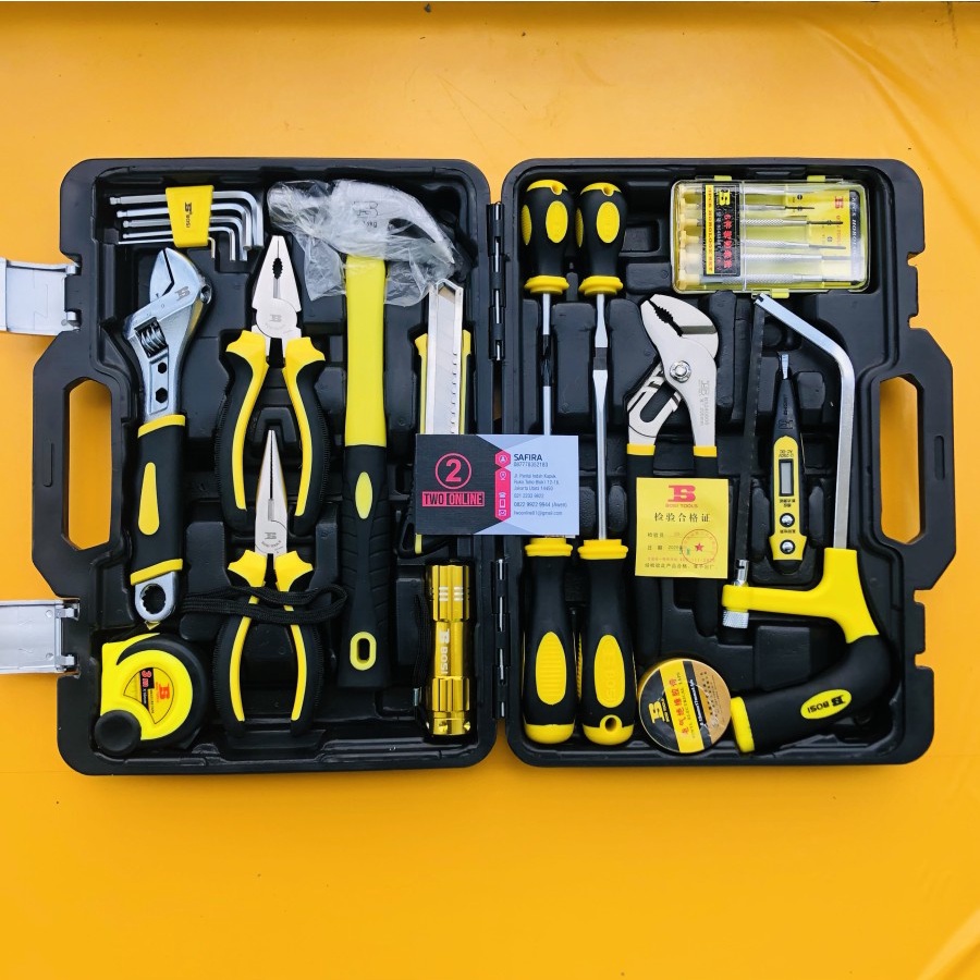 Toolset Toolkit Toolbox Tool Set Tool Kit Tool Box 21pcs BOSI TOOLS