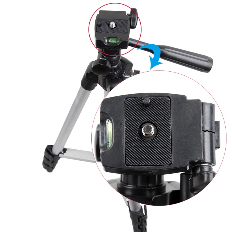 Portable Tripod WT-3110A Stand 4-Section