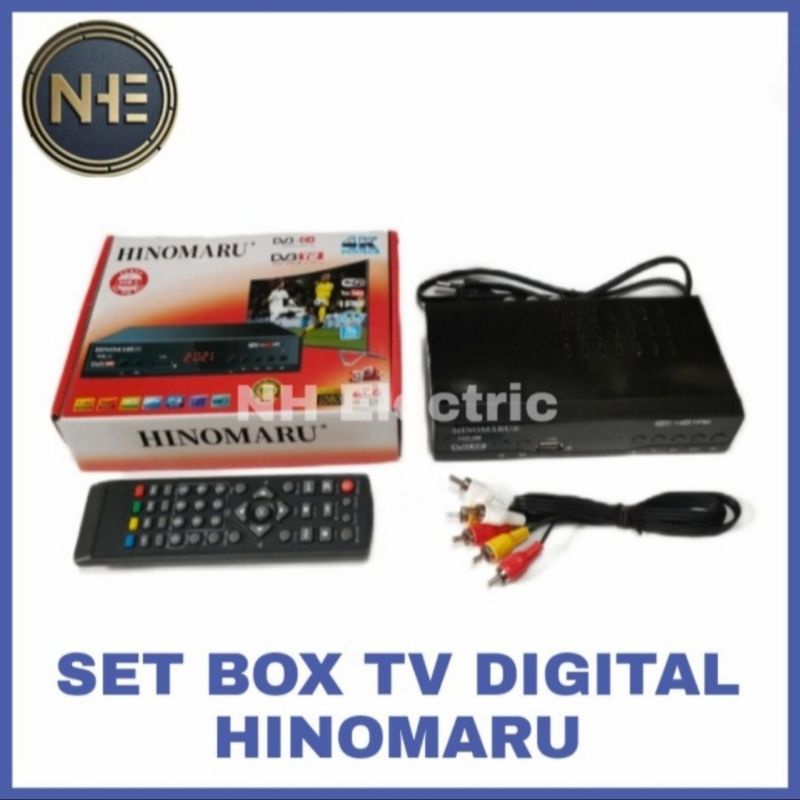 STB Hinomaru - Set Top Box Tv Digital Hinomaru - Digital Receiver Hinomaru DVB-T2 UHD 4K