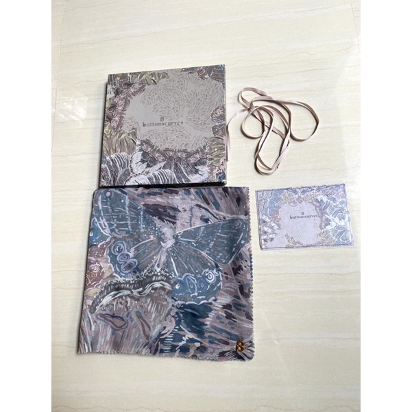 buttonscarves farsha “stone” preloved