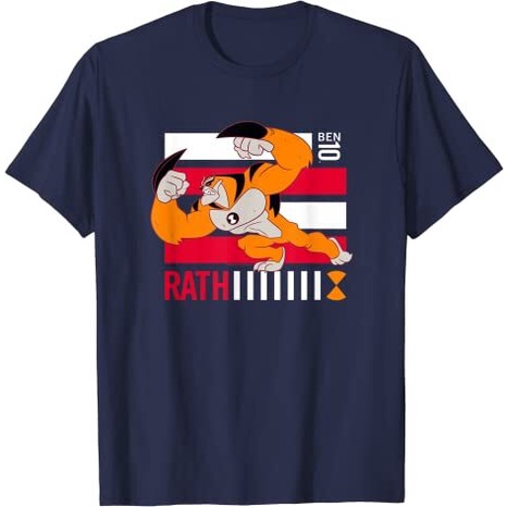Baju Kaos Dewasa Ben 10 Rath T-Shirt T-Shirt Pakaian Fashion Katun Pria Wanita Distro Lengan Pendek 