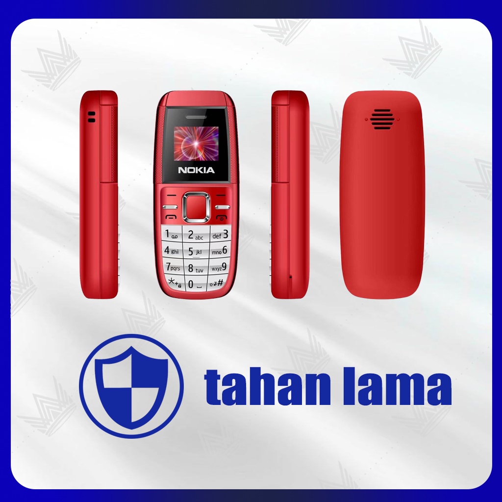 Nokia BM200 HP NOKI A 105 2017 Mini DUAL SIM Bisa Bahasa Indonesia