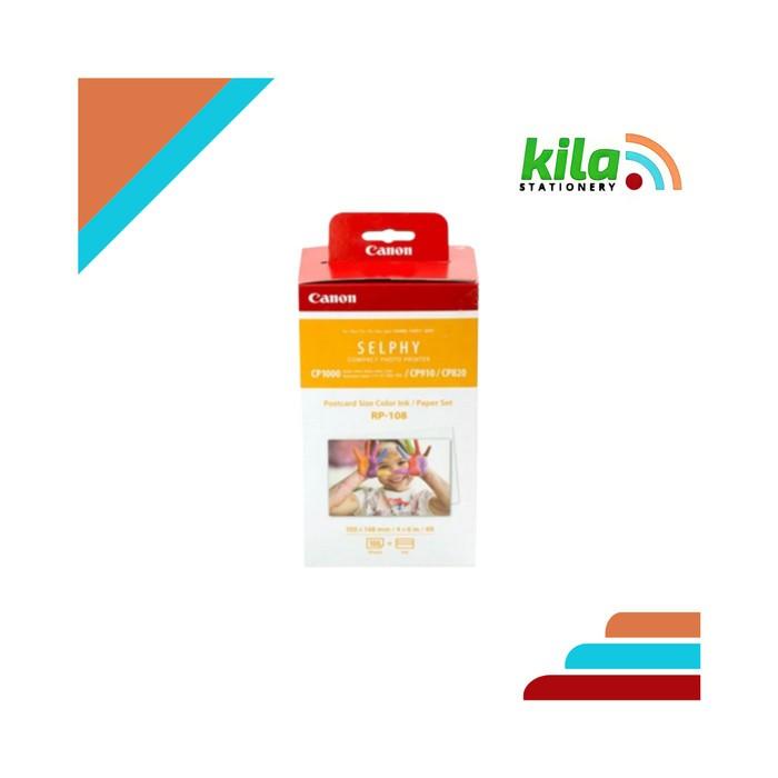 Canon Selphy Rp-108 Kertas Foto Printer = Cp820 |Cp910 |Cp1000 38