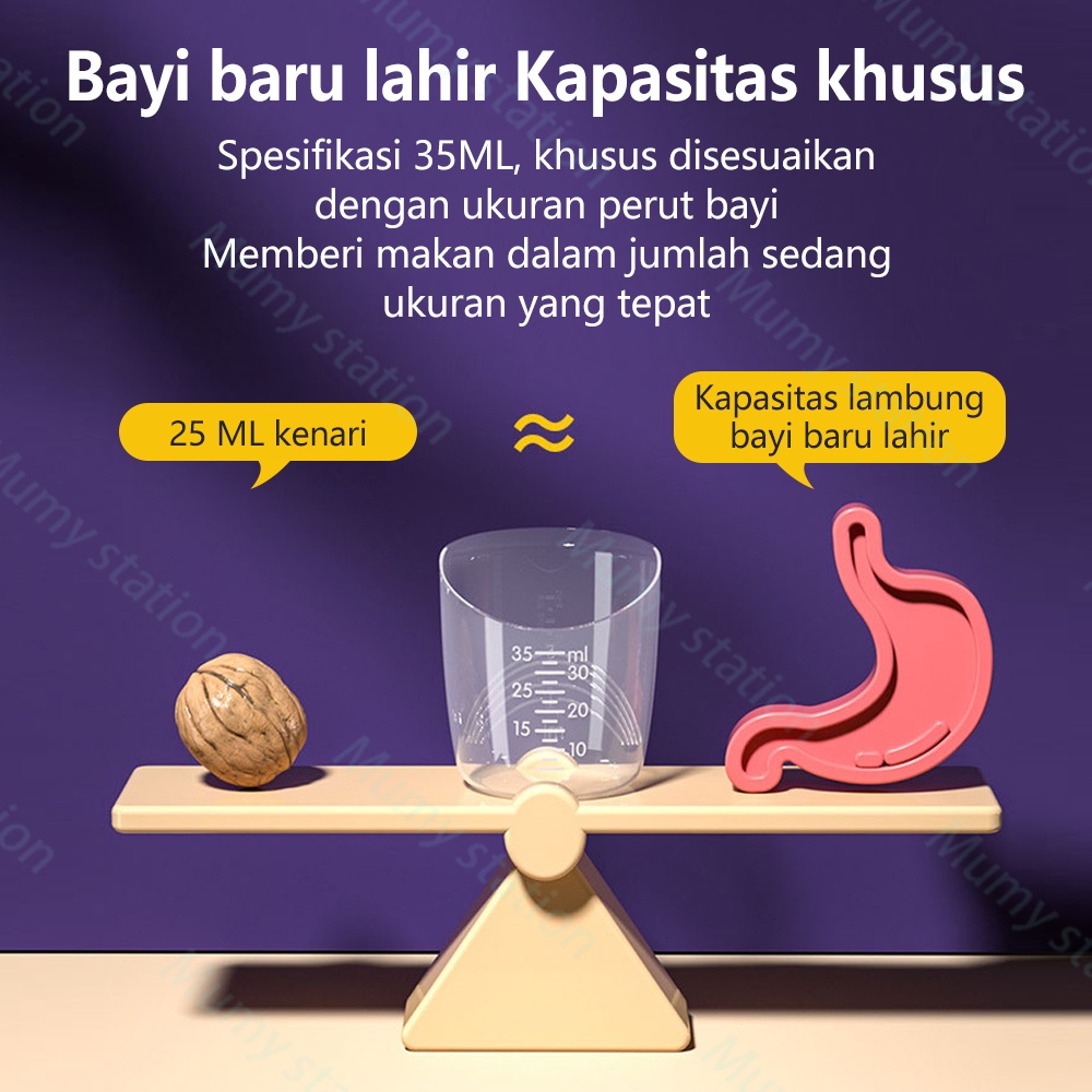 Mumystation 35ML Little baby cup feeder newborn /cangkir gelas Asi bayi