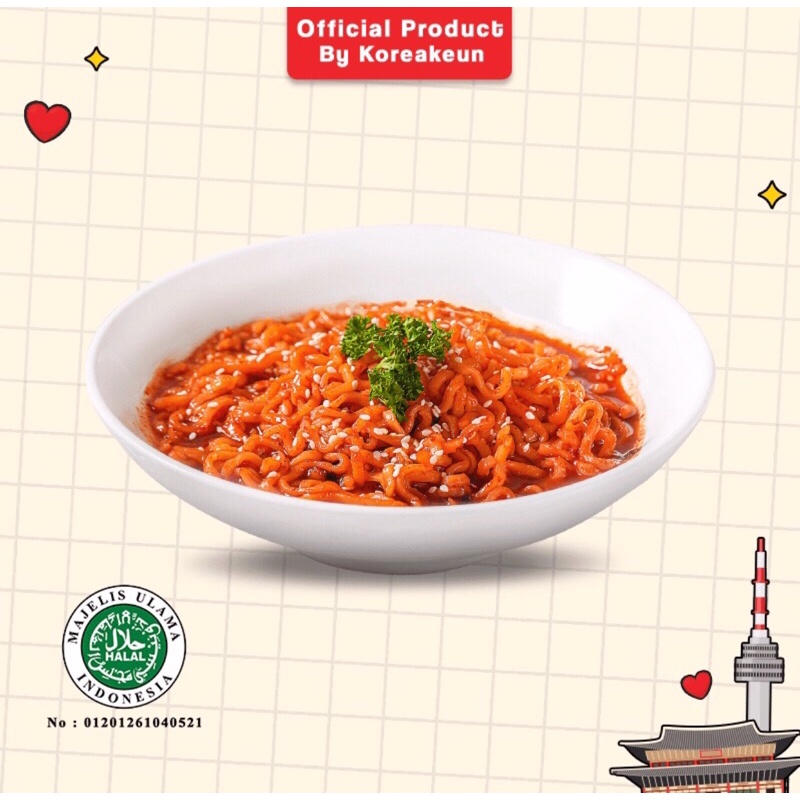 

KOREAKEUN RAMYEON / RAMYUN / RAMEN HALAL TERWORTH IT