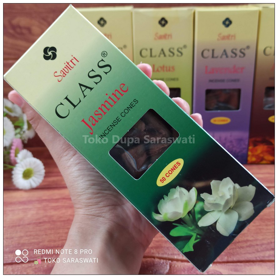 Hio Dupa Kerucut Class Aroma Jasmine Isi 50 Cones Super