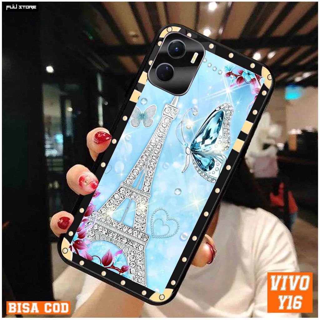 Case Vivo Y16 2022 - Fashion Case terbaru Fuu Store - FGB12 - Casing Vivo Y16 - Silikon hp Vivo y16 