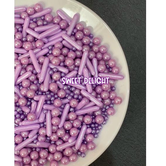 

す Sprinkle Nuansa Ungu | Sprinkle Cake ㅑ