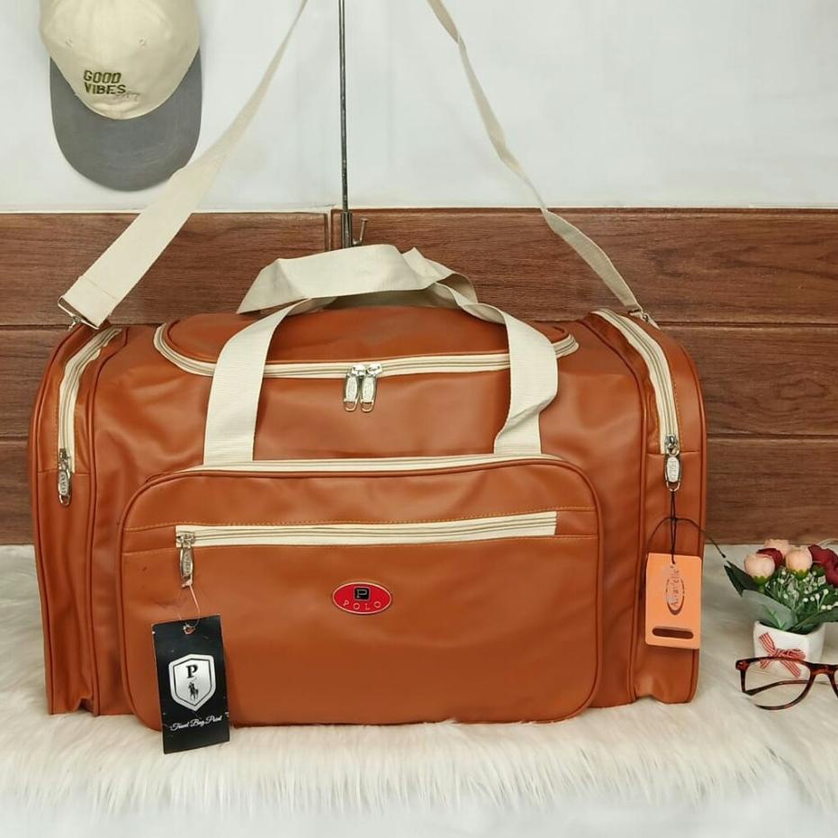8.8 FLASH SALE TAS TRAVEL PAKAIAN SLEMPANG jinjing jumbo KULIT GYM PRIA SINTETIS - IJ 44