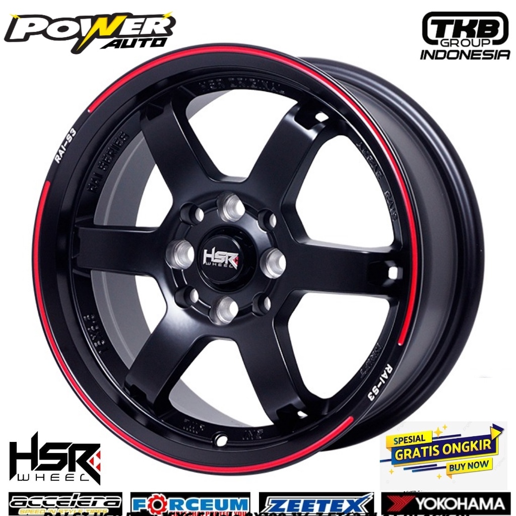 VELG MOBIL VIOS/GRAND LIVINA/XENIA RING 16 LEBAR 7 VELG HSR RAI S3