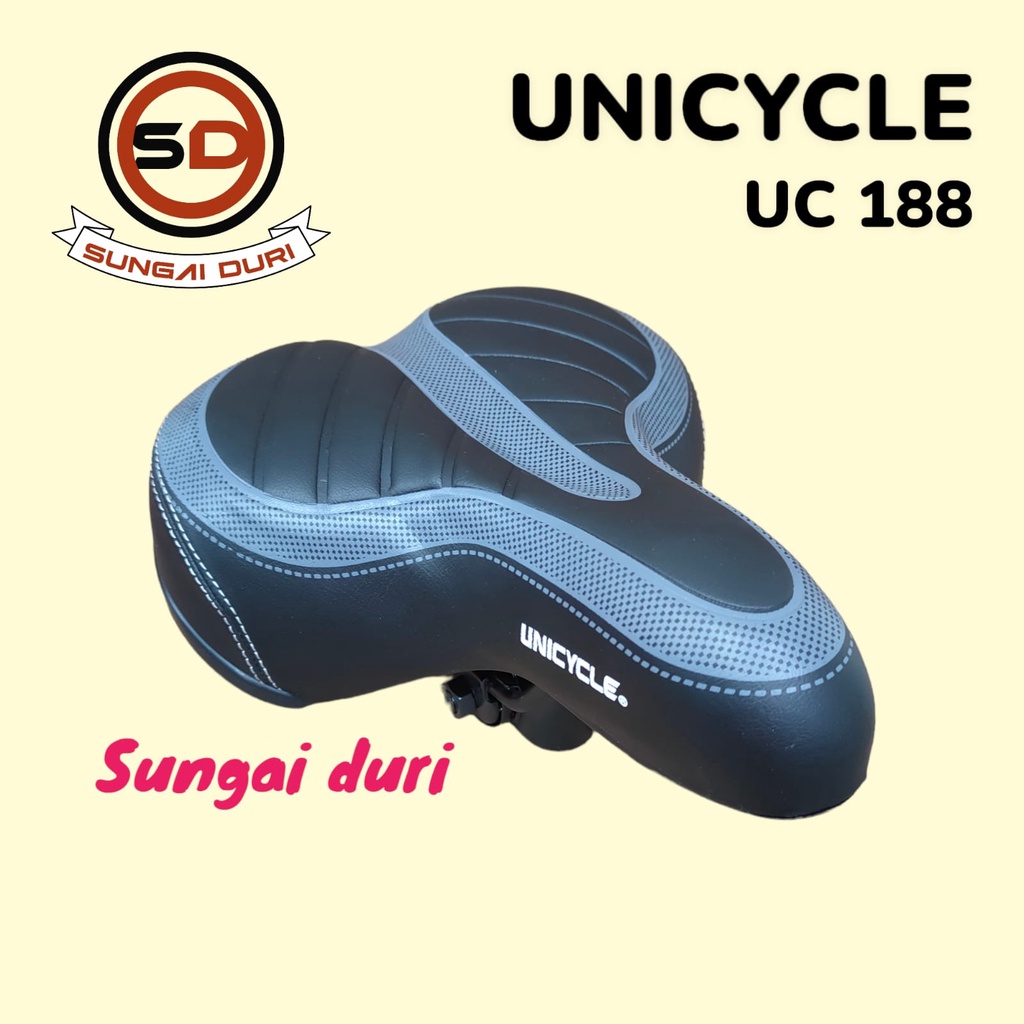 unicycle sadel sepeda per mini lipat ctb empuk dan lebar