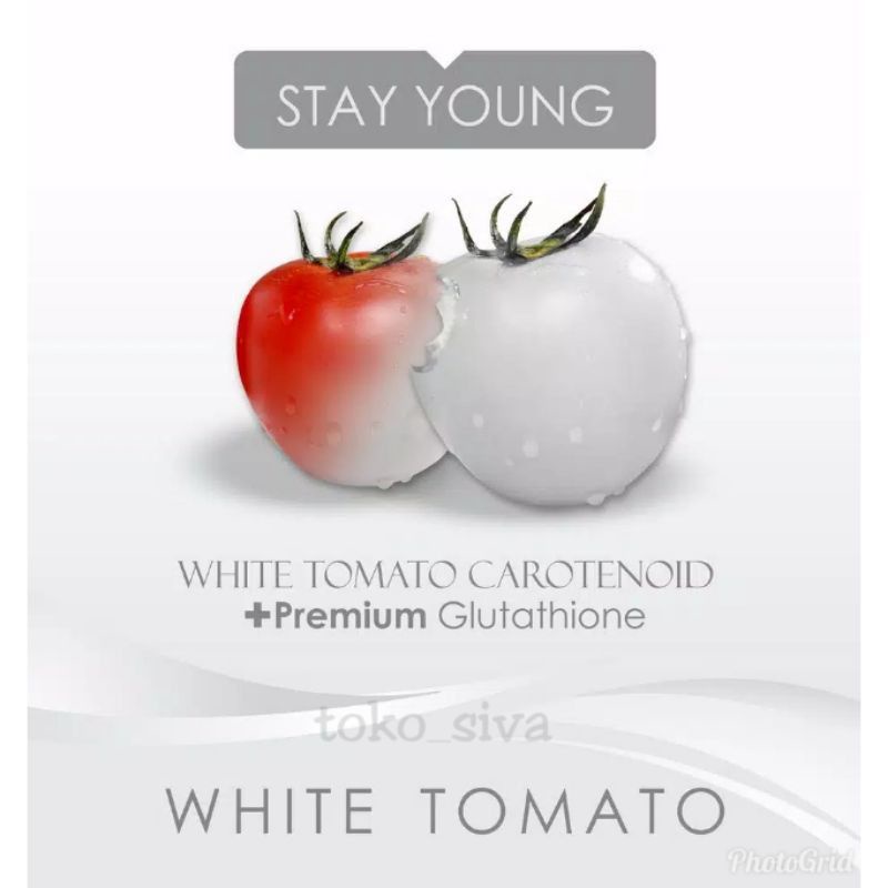 White Tomato Suplemen Pemutih Badan Asli Original Terbaik