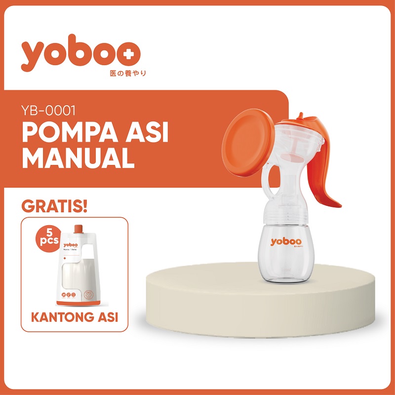 Jual Yoboo Pompa Asi Manual Berkualitas BPA Free Bonus Free 5pcs