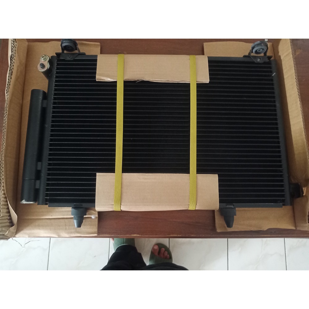 Kondensor AC ALL NEW LIMO Gen 1 Hitam  Yaris  Vios 2006-2013 Gen 2 Silver
