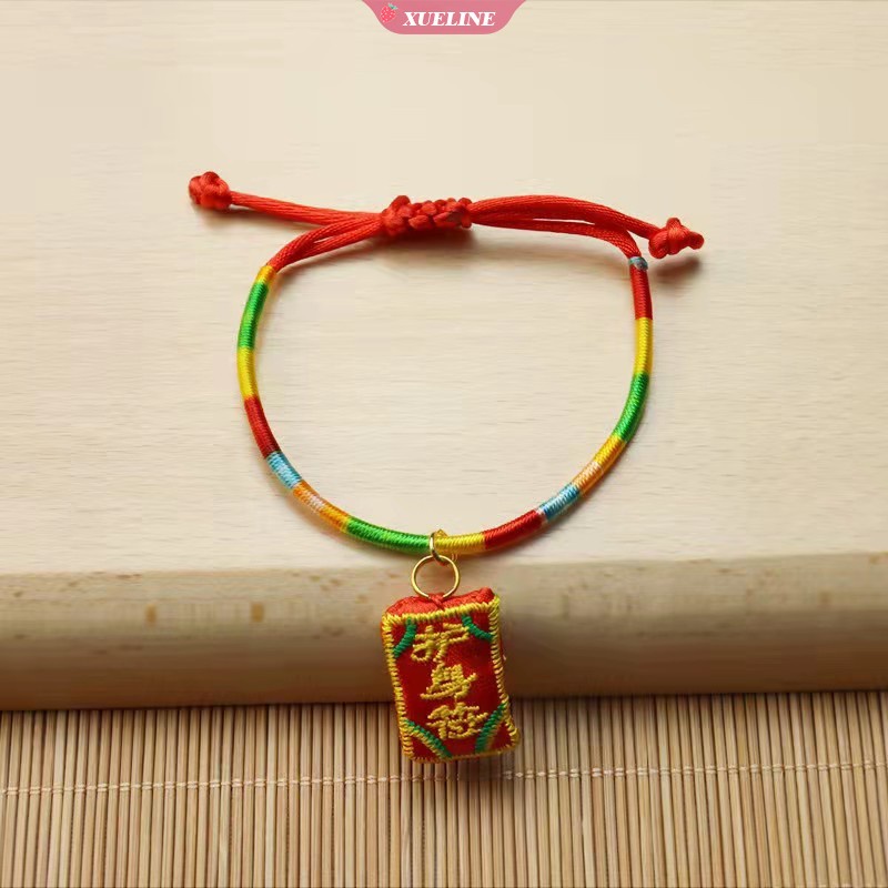 Festival Bambu Etnik Festival Perahu Naga Festival Anyaman multi Warna Gelang Dan Gelang Wanita Pria handmade Gelang Tali Hadiah [ZXL]