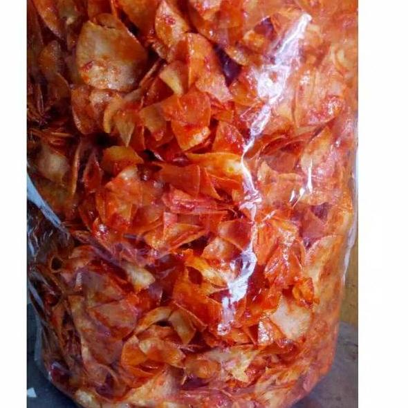

Import Terlaris TERMURAH 1 Kg KRIPIK SINGKONG BALADO PEDAS buruan