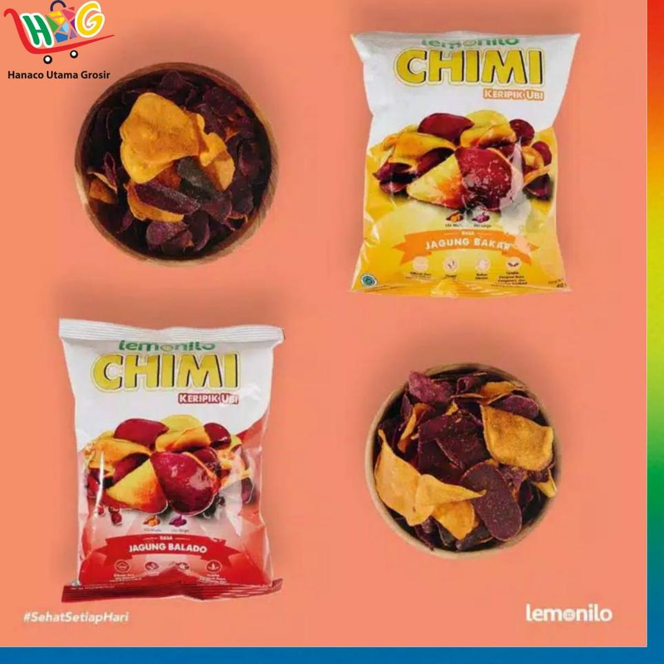 

Lemonilo Chimi Kripik Ubi Cemilan Sehat 40gr ざ