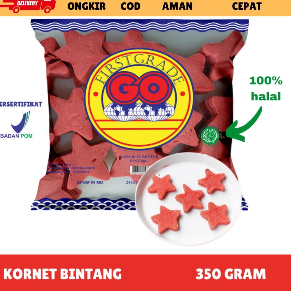 

㊟ [FROZEN FOOD GO] SOSIS IKAN BINTANG PATRICK ISI 32 Tebal/60 Tipis (350GR) MAKANAN INSTAN BPOM HALAL ♘