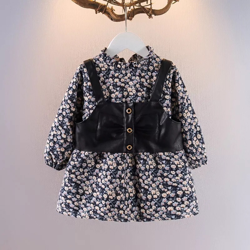 Dress Bayi Perempuan TSABINA Baju Fashion Anak Bayi Perempuan 6 bulan - 3 tahun Korean Style Import