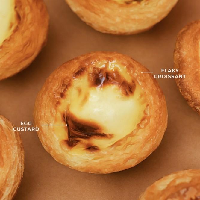 

The Lilian" Egg Tart Box Of 6 Menu Sarapan