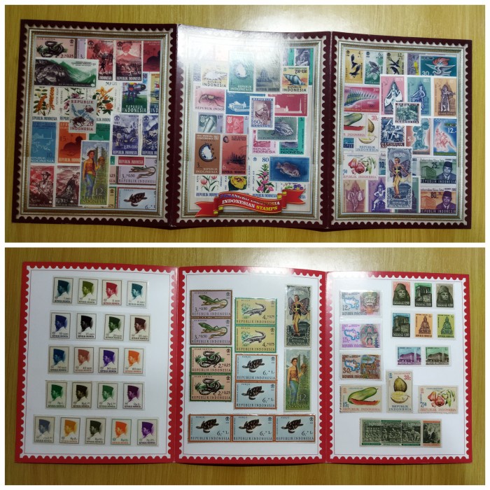 

✨NEW✨ - Booklet Perangko Indonesia - isi 52 Perangko Mint
