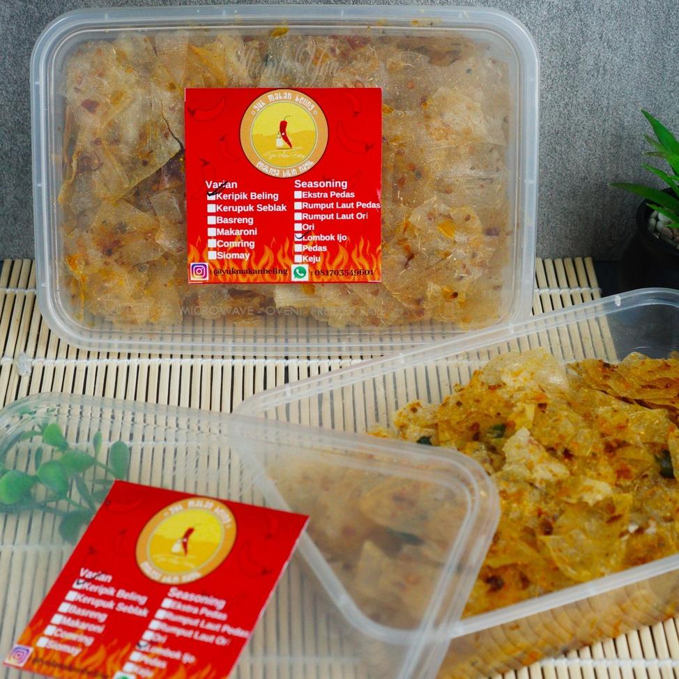 

✘ KERIPIK KACA KEMASAN TEPAK 100gr ₴