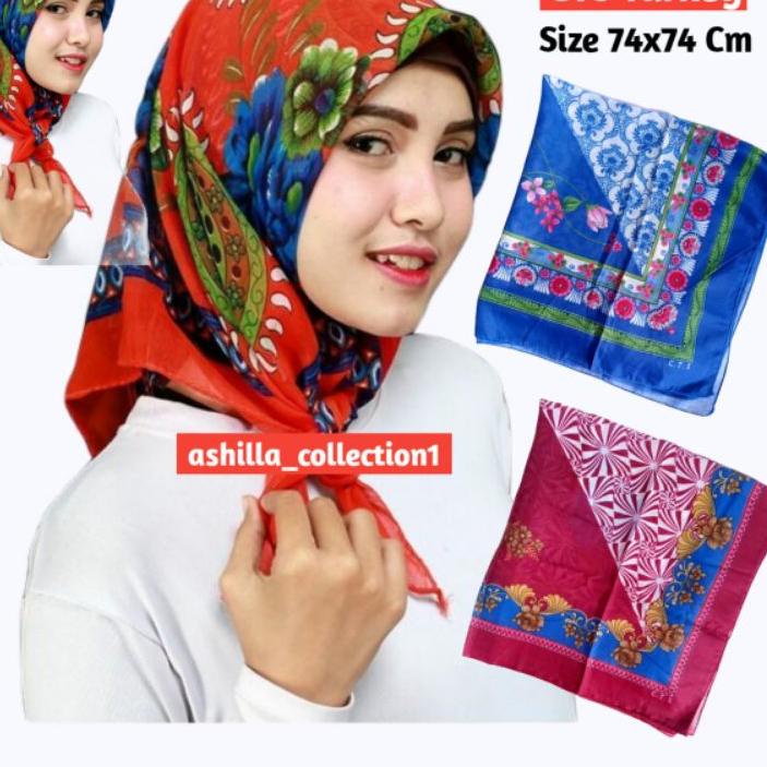 BISA COD ✔️Kerudung Segi Empat CTS 1 lusin (12pcs)/Dalaman kerudung/Ciput/CTS Turkey|KD9