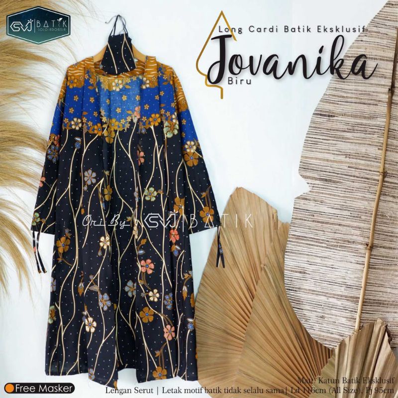 Longkardi Longcardi Batik Modern Kekinian Jumbo - Batik Gamis - Baju Kondangan Pesta Wanita Kekinian