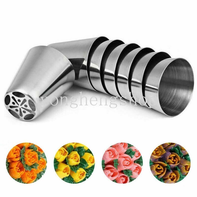 14pcs/set Stainless Steel Pastry Tips Fondant Dekorasi Kue Rusia Icing Piping Nozel Dengan Silikon Pastry Bag Dapur DIY Alat Baking