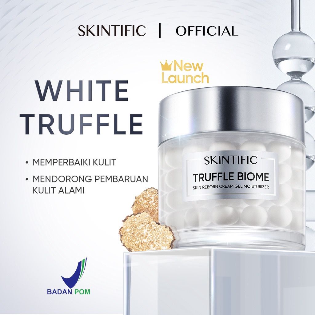 SKINTIFIC Truffle Biome Skin Reborn Cream Gel Moisturizer 50g