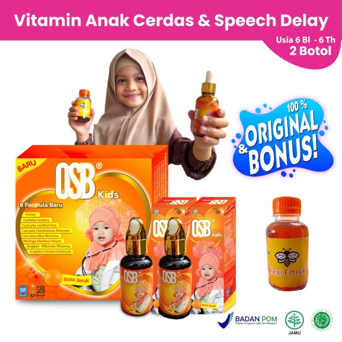 OSB KIDS Nutrisi Kecerdasan Otak OSB KIDS ORIGINAL OSB KIDS