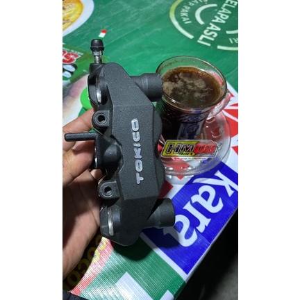PRODUK- KALIPER TOKICO GSX 1300 R 4 PISTON CALIPER TOKICO BUKAN GSXCB600 ZX10R KANAN KALIPER MOGE TO