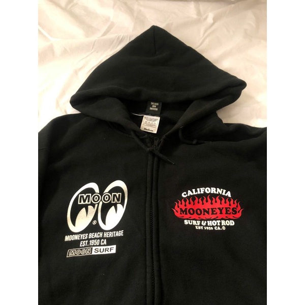 sweater jaket mooneyes ori bekas pake