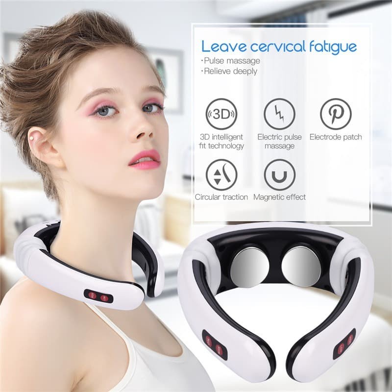 EMS Pulse Neckology Lymphvity Massager Set ORIGINAL