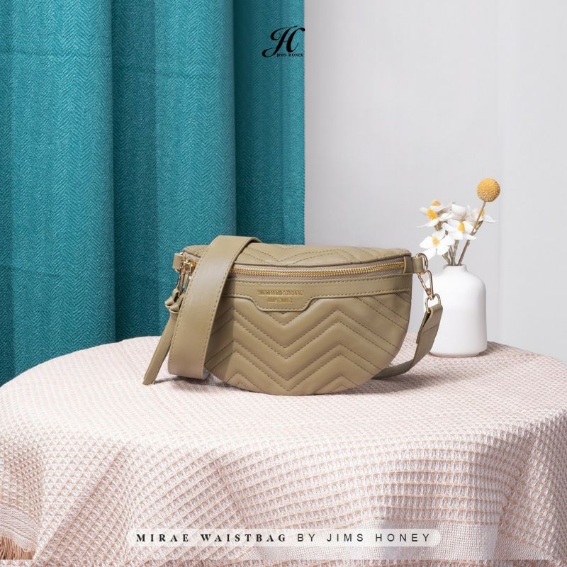 MIRAE PLUS WAIST BAG JIMS HONEY ( WARNA TERBARU) NEW ARRIVAL