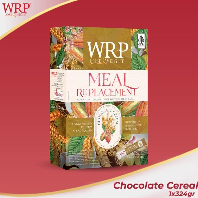 

WRP Meal Replacement Chocolate Cereal 324gr - Pengganti Makan TERLARIS TERPERCAYA ORIGINAL